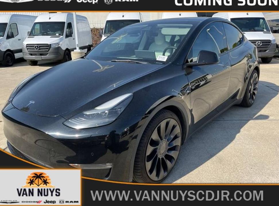 TESLA MODEL Y 2022 7SAYGDEF0NF441982 image